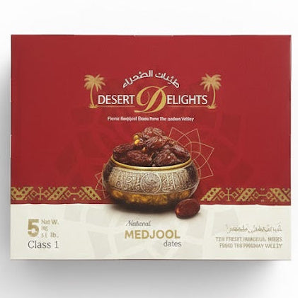 Premium Medjool Dates Desert Delights 5kg – Extra Quality from the Jordan Valley