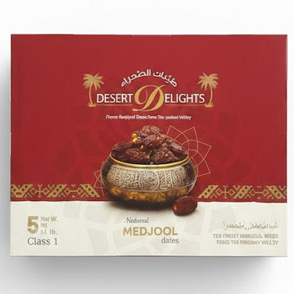 Premium Medjool Dates Desert Delights 5kg – Extra Quality from the Jordan Valley